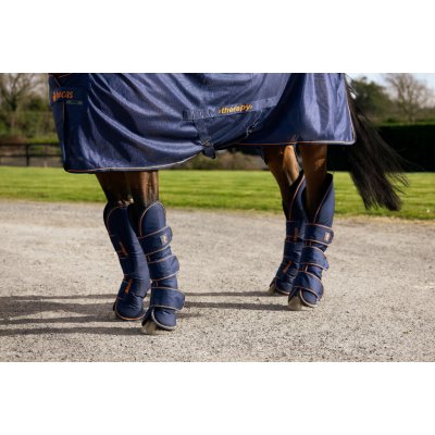 Bucas Chrániče transportní Therapy Bucas 4 ks navy/orange – Zboží Dáma