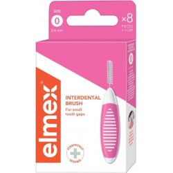 Elmex Interdenal ISO 0 Mezizubní kartáčky 0,4 mm 8 ks