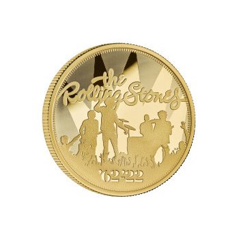 The Royal Mint zlatá mince Rolling Stones 2022 1 oz