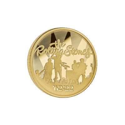 The Royal Mint zlatá mince Rolling Stones 2022 1 oz