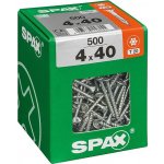 Spax Wirox Univerzální vrut T-Star plus, ø 4 × 40 mm, TX20, zápustná hlava, 500 ks 4191010400406 – Hledejceny.cz