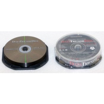 DataTresorDisk DVD+R 10cake, 4x, archivační, cakebox, 10ks (DTDCJSPDCAKE10)