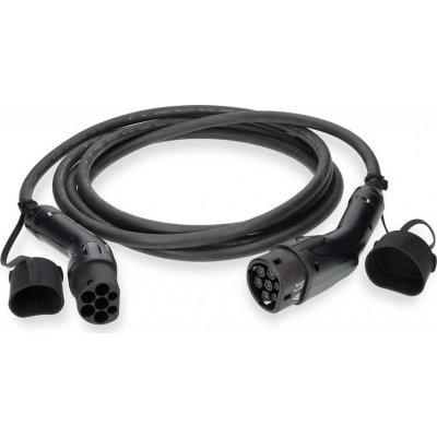 Nedis Kabel elektrického vozidla Cable Type 2 32 A 22000 W 3-fázové 5.00 m Černá Dárkový Box | Zboží Auto