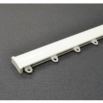 Venda kolejnicová garnýž hliníková komplet Elegant bila 100 cm – Zboží Mobilmania