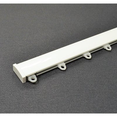 Venda kolejnicová garnýž hliníková komplet Elegant bila 100 cm – Zboží Mobilmania