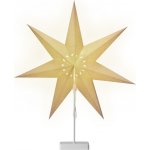 Casaria® Papírová hvězda s LED diodami – Hledejceny.cz