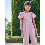 Abel & Lula overal šifónový s páskem lila – Zboží Dáma