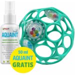 Oball RATTLE 10cm dark turquoise + 50ml Aquaint – Zboží Dáma