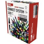 EMOS Standard LED spojovací vánoční řetěz 10 m venkovní i vnitřní multicolor – Sleviste.cz