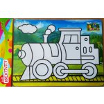 Wiky Kreativní set W026497 20,5x30,5 cm pískování – Zboží Mobilmania