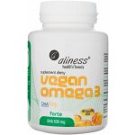 Aliness Vegan Omega 3 Forte DHA 500 mg 60 veg. kapslí – Hledejceny.cz