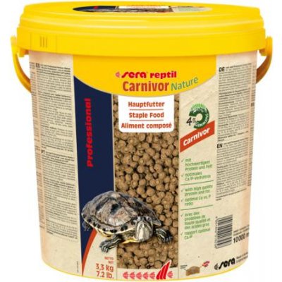 Sera Reptil Professional Carnivor Nature 10 l – Hledejceny.cz