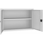 Malow Spisová skříň kovová SBM 804 M 810 x 1200 x 435 mm světle šedá, tyrkysová RAL 5018 – Zboží Dáma