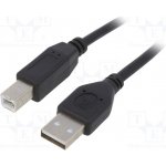 Gembird CCP-USB2-AMBM-6 USB 2.0 A na USB 2.0 B, 1,8m, černý – Sleviste.cz