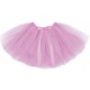 Karnevalový kostým TUTU sukně světlá růžová 40cm tylové tutu sukně: růžová