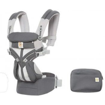 ERGOBABY OMNI 360 COOL AIR MESH CARBON šedá