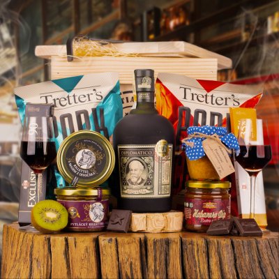 Bedna s pačidlem rum Diplomatico Bedna pro muže rum Darbox – Sleviste.cz