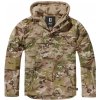 Army a lovecká bunda, kabát a blůza Bunda Brandit Windbreaker tactical multicam