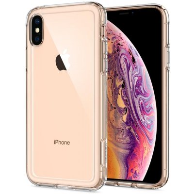 Pouzdro Spigen Crystal Hybrid iPhone Xs Max, čiré