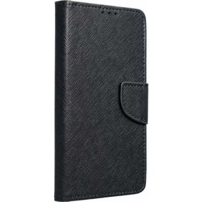 Pouzdro Kabura Fancy Book XIAOMI Redmi NOTE 12 4G černé (Flipové knížkové vyklápěcí pouzdro na mobilní telefon Xiaomi Redmi Note 12 4G Černé)