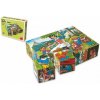 Dřevěná hračka Teddies kostky kubus Sněhurka dřevo 12ks v krabičce 16x12x4cm TD87322