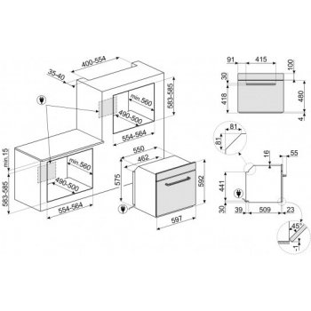 Smeg SF6905P1