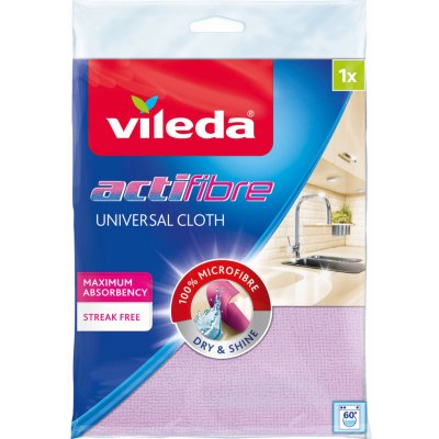 Vileda Actifibre mikrohadřík na okna 32 x 34,5 cm 1 ks – Zboží Mobilmania