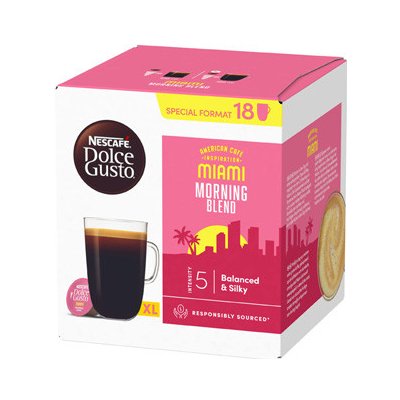 Nescafé Dolce Gusto Grande Miami Kávové kapsle 3 x 18 kapslí – Zboží Mobilmania