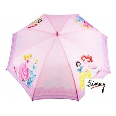 Princezny 3423 deštník dětský růžový – Zboží Mobilmania