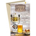 ARGUS Přání k 70. narozeninám 15-6523c70 – Hledejceny.cz