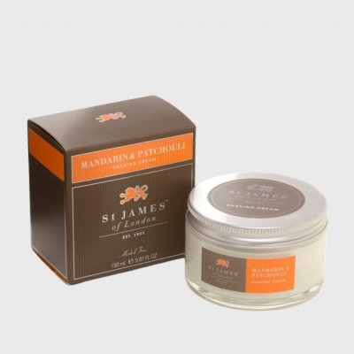 St James of London krém na holení Mandarin & Patchouli 150 ml – Sleviste.cz