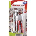 Hmoždinka Fischer DUOPOWER 10X50 S K NV, balení 4 ks – Sleviste.cz