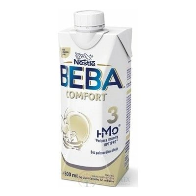 Nestlé BEBA COMFORT 3 HM-O, tekutá mléčná výživa pro malé děti, 500 ml – Zboží Dáma