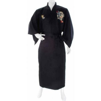 Japonské pánské kimono Black Dragon vyšívané – Sleviste.cz