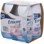 ENSURE PLUS ADVANCE JAHODOVÁ PŘÍCHUŤ POR SOL 4X220ML – Zboží Mobilmania