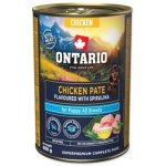 Ontario Puppy kuřecí pate s příchutí spirulíny 400 g – Hledejceny.cz