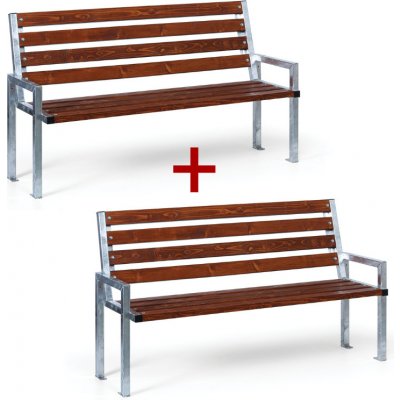 B2B Partner CITY 1660 mm tmavý mahagon 559591 1+1 – Hledejceny.cz