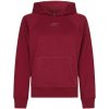 Dámská mikina Tommy Hilfiger Relaxed Soft Modal Fleece HWK rouge