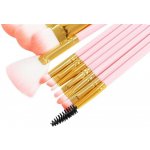 ISO 8696 sada kosmetických štětců růžová 12 ks – Sleviste.cz