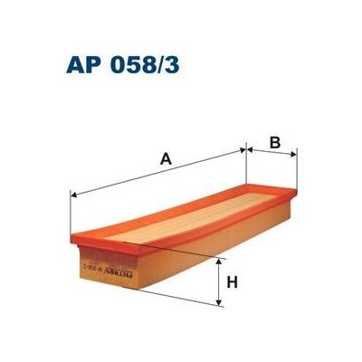 Vzduchový filtr FILTRON AP 058/3 – Zboží Mobilmania
