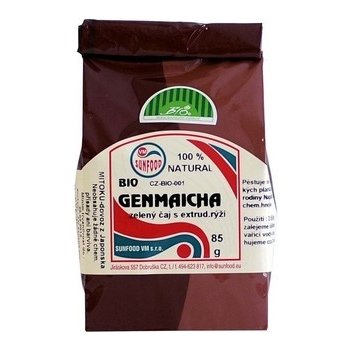 SUNFOOD Geimaicha BIO zelený čaj s rýží 85 g