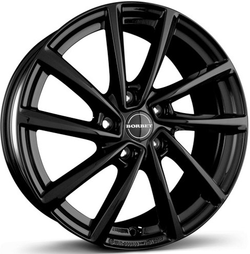 Borbet V 7x17 5x112 ET49 black