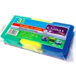 Clanax houbičky na nádobí 3 ks Pure Active – Sleviste.cz