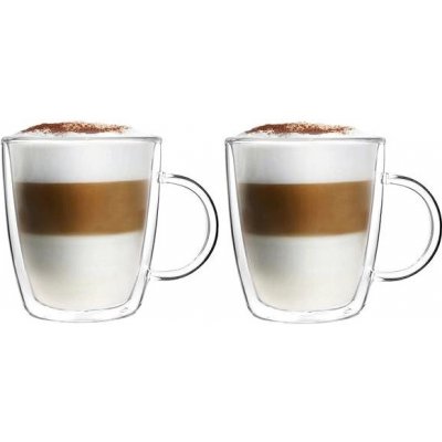 EzyStyle Skleničky dvoustěnné Latte nižší 2 x 180 ml – Hledejceny.cz