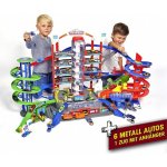 MAJORETTE Garáž Super City 6 autíček a vlak – Zboží Dáma