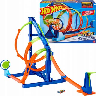 Hot Wheels Mattel Toys Twist Car Race Sets – Hledejceny.cz