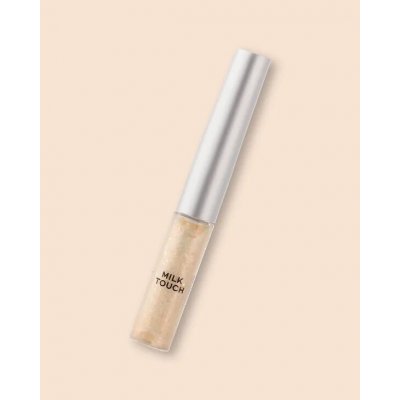 Milk Touch Fairy Jewel Eye Glitter Třpytivé krémové oční stíny 01 Aurora White Jewelry 7 g – Zboží Dáma