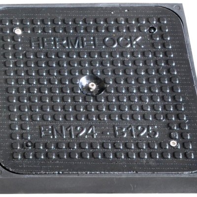 Hermelock Manhole Cover 65 mm 600 x 600 mm B125 HE 700 – Sleviste.cz