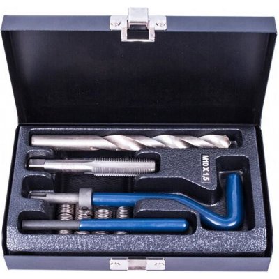 Sada na opravu závitů, 15 ks - M10 x 1.5 x 13.5 mm (10) - H1110A – Hledejceny.cz