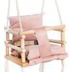 Kruzzel 18027 Interiérová houpačka 3v1 růžová – Zboží Dáma